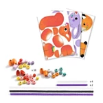 Kép 2/3 - Cuki állatok fűzős játék - Djeco