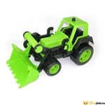 Kép 2/4 - Zöld traktor homlokrakodóval