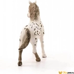 Kép 2/2 - játék ló fehér színű fekete foltokkal schleich