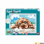 Kép 1/4 - Paint&amp;Frame Festés szám szerint - Kutyus 