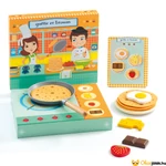 Kép 2/2 - DJ6530 Szerepjáték - djeco játék palacsintasütő szett