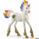 Kép 1/3 - Schleich Rainbow Love unikornis csikó 70727