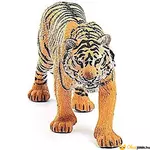 Kép 2/3 - schleich tigris élethű vadállat játék figura előlről