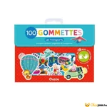 Kép 1/4 - 100 db-os újraragasztható matrica készlet - Közlekedés