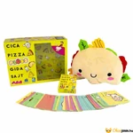 Kép 1/5 - Cica, pizza, plüss, gida, sajt kártyajáték