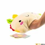 Kép 4/5 - Cica, pizza, plüss, gida, sajt