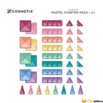 Kép 5/6 - Connetix kezdő készlet tartalma