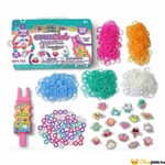 Kép 2/3 - Rainbow Loom Cutie Club gumikarkötő készítő kisbőröndben
