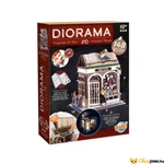 Kép 1/5 - BUKI Dioráma 3D puzzle - Könyvesbolt