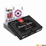 Kép 1/3 - Prémium Francia Kártya - KVÍZ Játékkártya