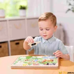 Kép 2/4 - Hangos puzzle - Farm