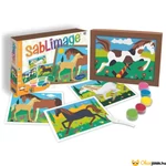 Kép 1/4 - Homokszórós kép - Lovak