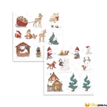 Kép 2/3 - Little Dutch karácsonyi ablak matricák