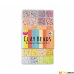 Kép 1/2 - Heishi gyöngy készlet karkötő készítéshez