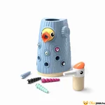 Kép 1/7 - Kukacok a fatörzsben Topbright mágneses játék