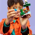 Kép 5/5 - LEGO Minecraft Steve kalandjai