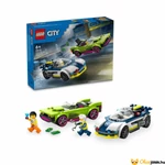 Kép 1/6 - LEGO City - Rendőrautó és sportkocsi hajsza