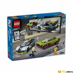 Kép 4/6 - LEGO City Rendőrautó és sportkocsi hajsza csomagolás