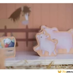 Kép 4/6 - Little Dutch szétnyitható istálló állatok