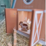 Kép 5/6 - Little Dutch szétnyitható istálló állatok