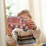 Kép 4/5 - Little Dutch kreatív doboz tűzoltó autó