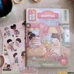 Kép 4/4 - Little Dutch matricás füzet