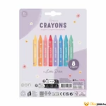 Kép 2/3 - Little Dutch lányos zsírkréta készlet