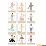 Kép 6/6 - Mágneses öltöztetős képkirakó öltözékek