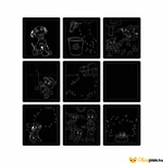 Kép 3/5 - Képkarcoló készlet lapok