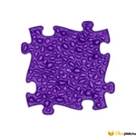Kép 5/8 - Muffik szett lila, rózsaszín puzzle elemek