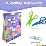 Kép 2/6 - Nyissz, nyissz ollós kreatív játék