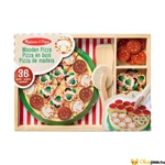 Kép 2/5 - Pizza party fajáték - Melissa &amp; Doug