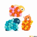 Kép 2/4 - Pompom-kép készítés