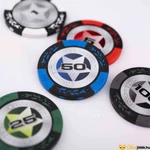 Kép 4/5 - Engelhart profi póker szett számozott zsetonokkal