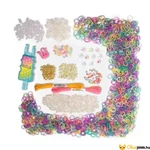 Kép 2/2 - Rainbow Loom gumikarkötő készítő gyöngyökkel
