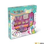 Kép 1/2 - Rainbow Loom gumikarkötő készítő gyöngyökkel
