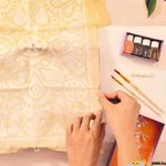 Kép 5/7 - Djeco Selyemfestő készlet mandala