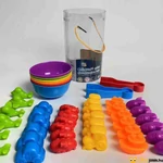 Kép 1/2 - Csipeszes szortírozó játék - Járművek