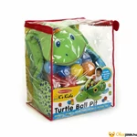 Kép 3/3 - Teknős tutaj csomagolás, labdamedencékkel