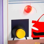 Kép 6/7 - Villanykapcsolós játék házikó
