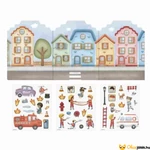 Kép 2/4 - Little Dutch újrafelhasználható matricák