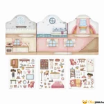 Kép 4/4 - Little Dutch újrafelhasználható matricás füzet matricái