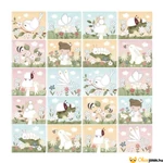 Kép 2/4 - Little Dutch varázsfüzet képei 2x10 színező lap