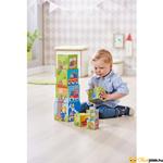 Kép 5/6 - haba toronyépítő piramis bébijáték