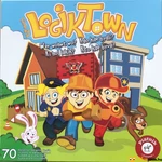 Kép 1/3 - Ki hol lakik? Logikai játék Logiktown 