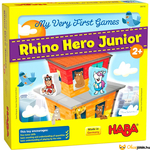 Kép 1/4 - Haba első társasom: Rhino Hero kicsiknek