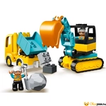 Kép 2/8 - Lego duplo munkagépek figurával 