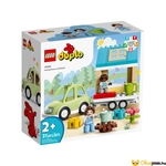 Kép 1/7 - Lego Duplo lakóautó családi ház autóval