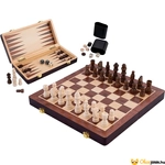 Kép 1/5 - összecsukható sakk és backgammon játék