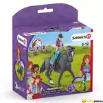 Kép 1/7 - Horse Club Lisa és Storm Schleich ló lovassal szett